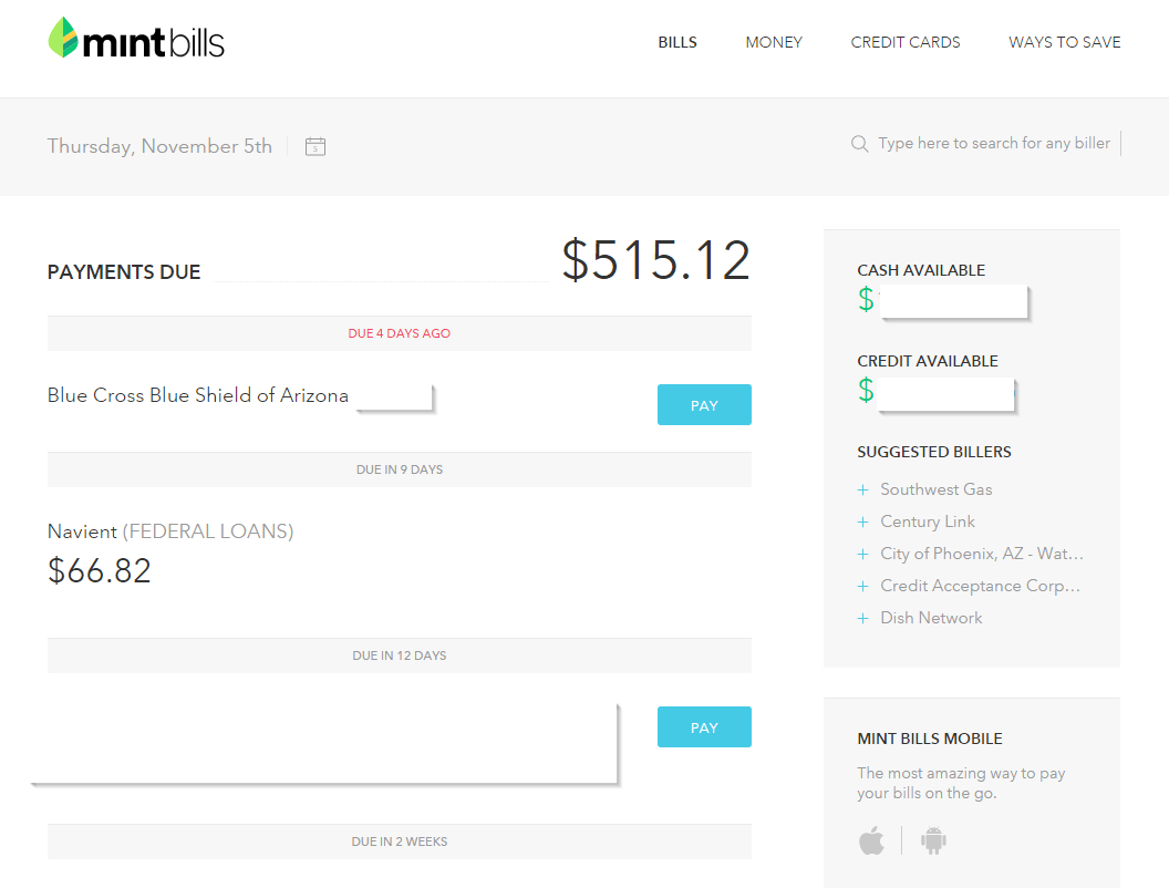 2015-11-05 12_16_28-Bill Pay _ Online Bill Payment _ Mint Bills